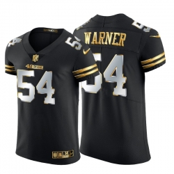 San Francisco 49ers 54 Fred Warner Men Nike Black Edition Vapor Untouchable Elite NFL Jersey