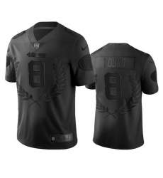 San Francisco 49ers 8 Steve Young Men Nike Black NFL MVP Limited Edition Jersey