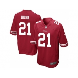 Youth Nike San Francisco 49ers 21 Reggie Bush Red NFL Jersey