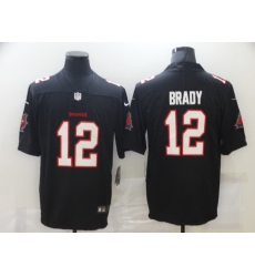 Men Nike Tom Brady Buccaneers Black Vapor Limited Jersey