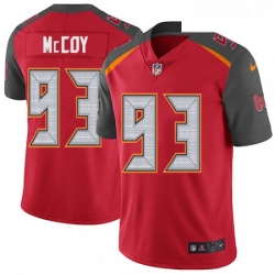 Mens Nike Tampa Bay Buccaneers 93 Gerald McCoy Red Team Color Vapor Untouchable Limited Player NFL Jersey