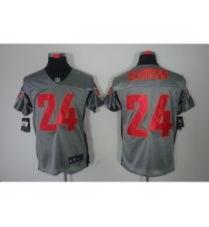 Nike Tampa Bay Buccaneers 24 Mark Barron Grey Elite Shadow NFL Jersey