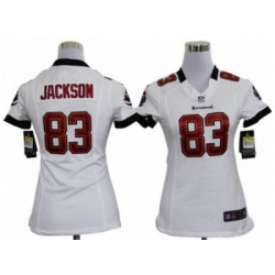 Nike Women Tampa Bay Buccaneers #83 Vincent Jackson White Jerseys