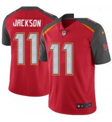 Youth Nike Tampa Bay Buccaneers 11 DeSean Jackson Red Team Color Vapor Untouchable Limited Player NFL Jersey