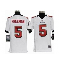 Youth Nike Youth Tampa Bay Buccanee #5 Josh Freeman white jerseys