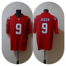 Men New England Patriots 9 Matt Judon Red Vapor Untouchable Limited Stitched Jersey