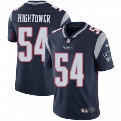 Mens Nike New England Patriots 54 Donta Hightower Navy Blue Team Color Vapor Untouchable Limited Player NFL Jersey