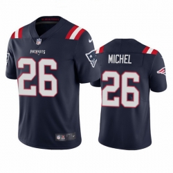 New England Patriots 26 Sony Michel Men Nike Navy 2020 Vapor Limited Jersey