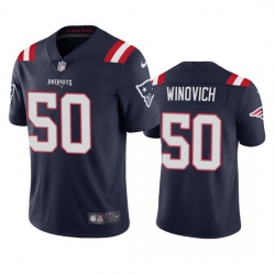 New England Patriots 50 Chase Winovich Men Nike Navy 2020 Vapor Limited Jersey