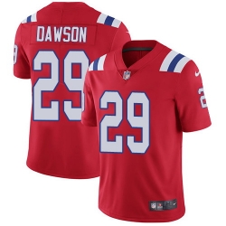 Nike Patriots #29 Duke Dawson Red Alternate Mens Stitched NFL Vapor Untouchable Limited Jersey