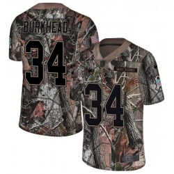 Youth Nike New England Patriots 34 Rex Burkhead Camo Untouchable Limited NFL Jersey