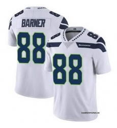 Men Seattle Seahawks  88 AJ BARNER White 2026 F U S E  Vapor Untouchable Limited Stitched Football Jersey