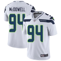 Nike Seahawks #94 Malik McDowell White Mens Stitched NFL Vapor Untouchable Limited Jersey