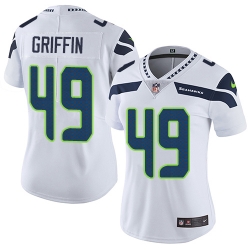 Nike Seahawks #49 Shaquem Griffin White Womens Stitched NFL Vapor Untouchable Limited Jersey