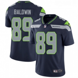 Youth Nike Seattle Seahawks 89 Doug Baldwin Elite Steel Blue Team Color NFL Jersey