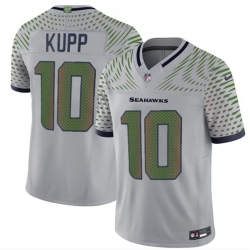 Youth Seattle Seahawks 10 Cooper Kupp Grey 2025 F U S E   Rivalries Vapor Untouchable Limited Stitched Football Jersey