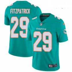 Mens Nike Miami Dolphins 29 Minkah Fitzpatrick Aqua Green Team Color Vapor Untouchable Limited Player NFL Jersey