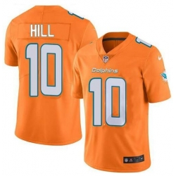 Youth Miami Dolphins Tyreek Hill #10 Orange Vapor Limited Jersey