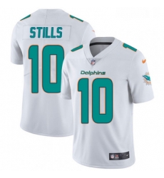 Youth Nike Miami Dolphins 10 Kenny Stills Elite White NFL Jersey