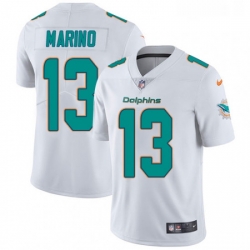 Youth Nike Miami Dolphins 13 Dan Marino Elite White NFL Jersey