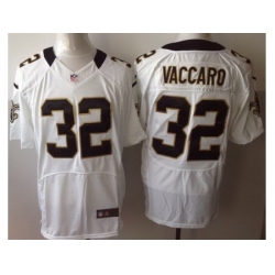 Nike New Orleans Saints 32 Kenny Vaccaro White Elite NFL Jersey