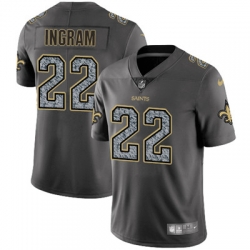 Nike Saints #22 Mark Ingram Gray Static Mens NFL Vapor Untouchable Game Jersey