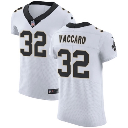 Nike Saints #32 Kenny Vaccaro White Mens Stitched NFL Vapor Untouchable Elite Jersey