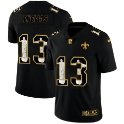 Saints 13 Michael Thomas Black Jesus Faith Edition Limited Jersey