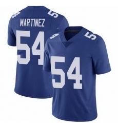 Men Nike New York Giants 54 Blake Martinez Blue Vapor Untouchable Limited Jersey