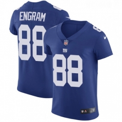 Mens Nike New York Giants 88 Evan Engram Elite Royal Blue Team Color NFL Jersey