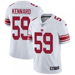 Nike Giants #59 Devon Kennard White Mens Stitched NFL Vapor Untouchable Limited Jersey