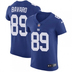 Nike Giants #89 Mark Bavaro Royal Blue Team Color Mens Stitched NFL Vapor Untouchable Elite Jersey