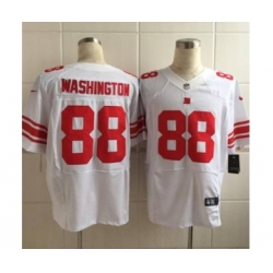 nike nfl jerseys new york giants 88 washington white[Elite][washington]