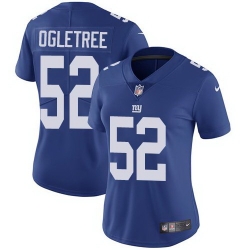 Nike Giants 52 Alec Ogletree Royal Alternate Women Vapor Untouchable Limited Jersey