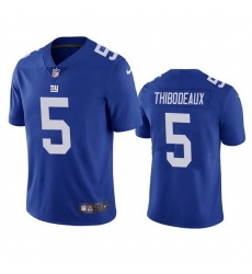 Youth Giants 5 Kayvon Thibodeaux Blue Jersey