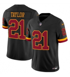 Men Washington Commanders  21 Sean Taylor Black 2026 F U S E  Hail Raiser Alternate Vapor Limited Stitched Football Jersey