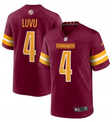 Men Washington Commanders Nike Frankie Luvu #4 Burgundy Red F U S E Stitched Jersey Men Washington Commanders Nike Frankie Luvu #4 Burgundy Red F U S E Stitched Jersey