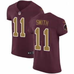 Mens Nike Washington Redskins 11 Alex Smith Burgundy Red Alternate Vapor Untouchable Elite Player NFL Jersey