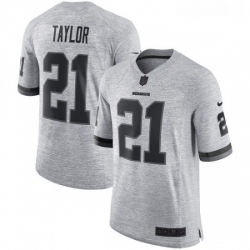 Mens Nike Washington Redskins 21 Sean Taylor Limited Gray Gridiron II NFL Jersey