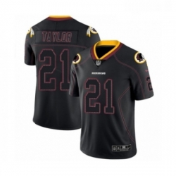 Mens Nike Washington Redskins 21 Sean Taylor Limited Lights Out Black Rush NFL Jersey