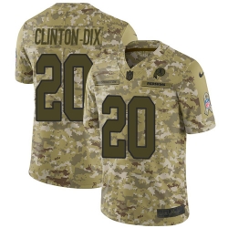 Nike Redskins #20 Ha Ha Clinton Dix Camo Men Stitched NFL Limited 2018 Salute To Service Jersey