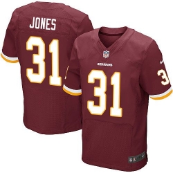 Nike Washington Redskins #31 Matt Jones Burgundy Red Team Color Men 27s Stitched NFL Elite Jersey