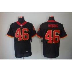 Nike Washington Redskins 46 Alfred Morris Black Elite NFL Jersey