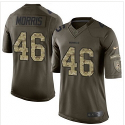 Nike Washington Redskins #46 Alfred Morris Green Men 27s Stitched NFL Limited Salute to Service Jersey