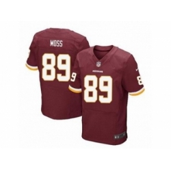 Nike Washington Redskins 89 Santana Moss red Elite NFL Jersey