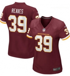 Women Washington 39 Jeremy Reaves  Vapor Untouchable Red Jersey