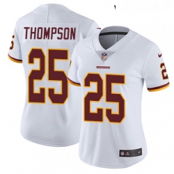 Womens Nike Washington Redskins 25 Chris Thompson Elite White NFL Jersey