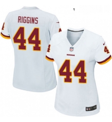 Womens Nike Washington Redskins 44 John Riggins Game White NFL Jersey