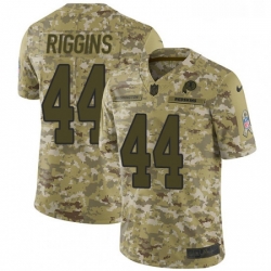 Youth Nike Washington Redskins 44 John Riggins Limited Camo 2018 Salute to Service NFL Jersey