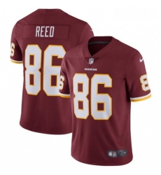 Youth Nike Washington Redskins 86 Jordan Reed Elite Burgundy Red Team Color NFL Jersey